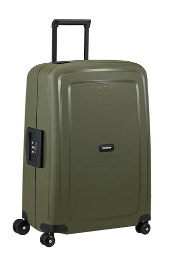 Samsonite S'Cure - Spinner M, Valise, M (69 cm), 79 L, Vert (Olive)