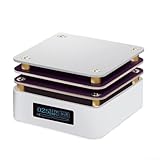 Design compact : avec une taille de 56 mm x 56 mm x 35 mm, cette table chauffante portable est parfaite pour les petits espaces de travail ou les projets en déplacement.