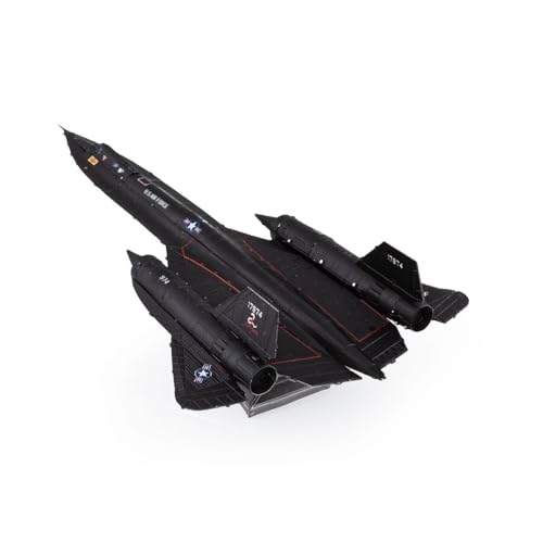 Metal Earth SR-71 Blackbird Color 3D Metal Model Kit Fascinations - Image 3