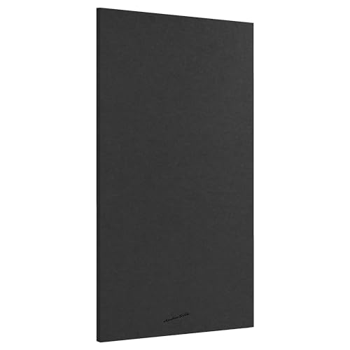 AudioSilk Acoustic Panel, Large, 46' x 23', Black
