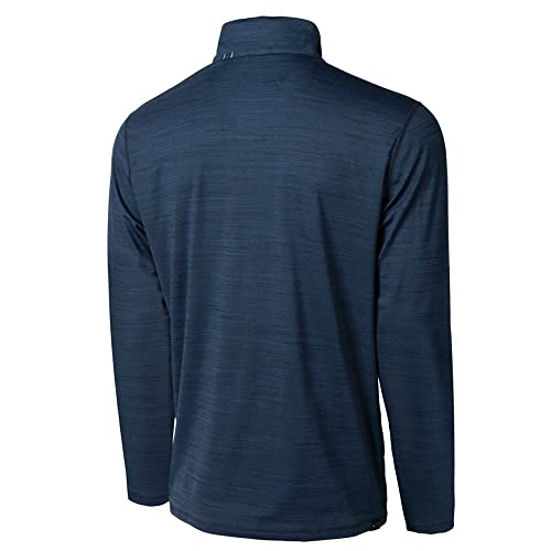 Puma Mens Cloudspun Grylbl Golf Mock Neck Qtr Zip Golf Casual - Blue - Size L #TOP3
