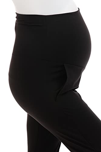 Leggings Depot Women'S Maternity Pants Over The Belly Pregnancy Joggers Casual Lounge Pants thumb #5
