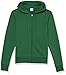 Amazon Essentials Women's Fleece Full-Zip Hoodie (Available in Plus Size), Green, Medium