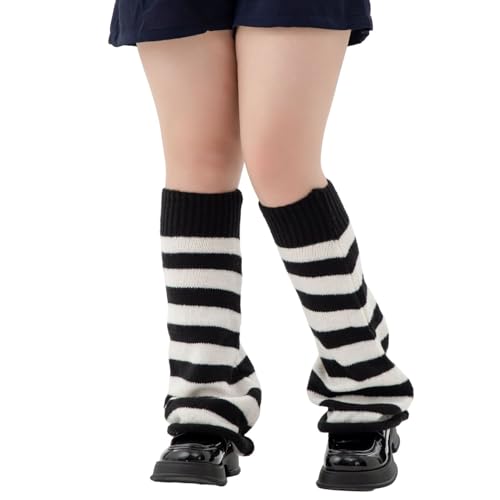 Leg Warmers for Women, Cute Long Chunky Knit Leg Warmer Socks