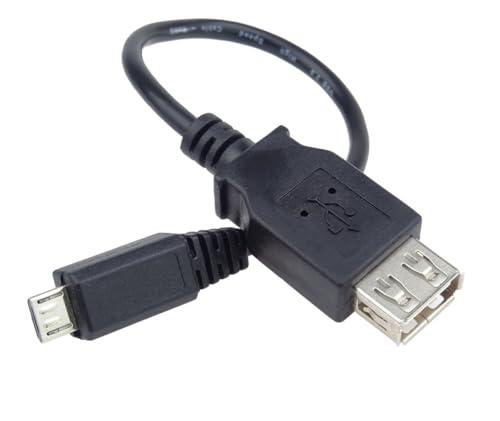 PremiumCord Cabo adaptador USB A fêmea para Micro USB macho 20 cm OTG