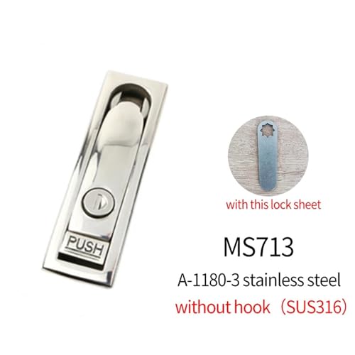 Serrure d'avion MS713 loquet de rechange pour armoire technique extérieure