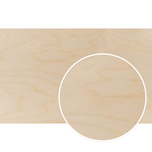 10 Pack | 3Mm 1/8Th Inch Premium Baltic Birch Plywood, 12” X 19”, Glowforge Ready, Hand Selected Unfinished | Boxes Of 10, 20, 50 And 100 | Laser Engraving, Cnc, Scroll Saw, By Craft Closet #TOP2