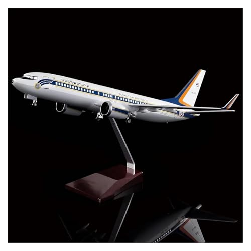 Juguete de avión B737 de metal a escala 1:130 para regalo de coleccionistas