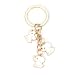 Gallkeat Schlüsselanhänger Elefant, Süßer Cartoon Elefant Anhänger, Deko Elefanten Geschenk für Kinder, Bag Charm, Weiß