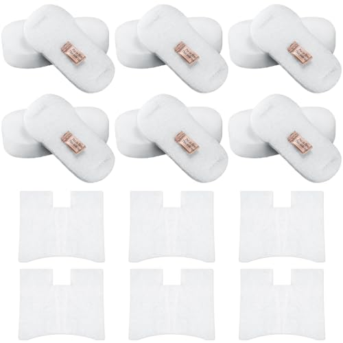 Image of HZ2002 Filter Replacement for Shark Vertex UltraLight DuoClean Vacuum | Models HZ2000 HZ2002 HZ251 HZ602 HZ702, Part XFFKHZ2000 XPMFHZ2000, Washable & Reusable, 6 Foam & Felt, 6 Post Motor Filters