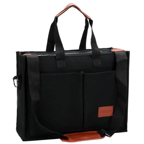 Tote Bag with Compartments Bibble/Laptop/Work/Computer Bag Large Tote Bag for Women.