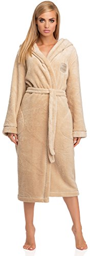 L&L Albornoz Largo Ropa de Casa Mujer LL0073 (Angora, S)