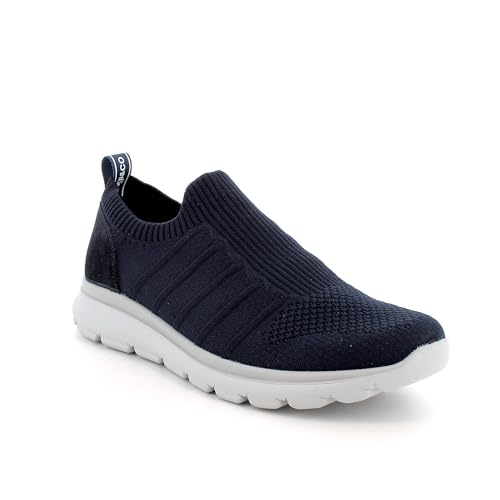 Baskets slip on homme bleu IGI&Co 1109300 anti fatigue pieds