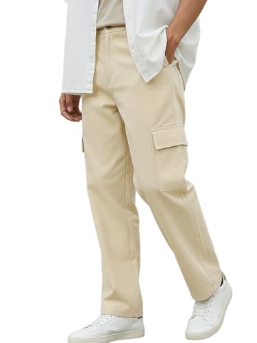 Image of Urbano Fashion Men's Loose Mid Rise Cargo Pant