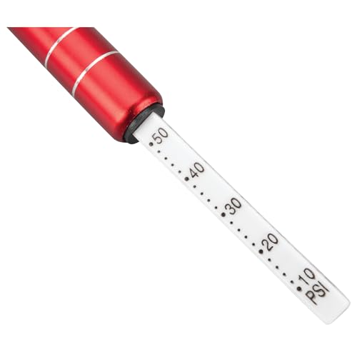 Image of Performance Tool W3238 Keychain Tire Pressure Gauge - Compact and Accurate Digital Tool for Quick and Easy Tire Pressure Checks on the Go (Pack of 2)