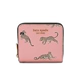 kate spade new york Morgan Leopard Small Compact Wallet