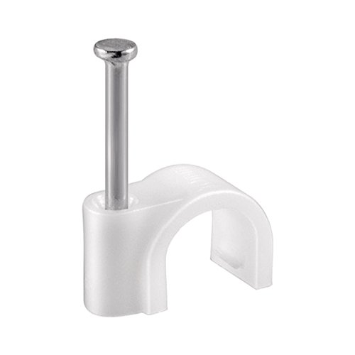 Preisvergleich Produktbild SECOTEC Kabelschelle / Nagelschelle / Leitungsschelle / 5 mm / 18 Stück