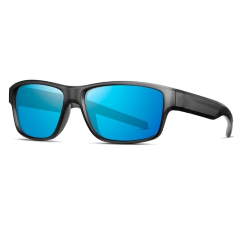 Lunettes de soleil polarisées homme fatigué par l'éblouissement solaire