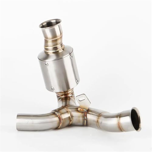 Tuyau liaison centrale échappement moto libérant le flux de la Ducati Monster 937