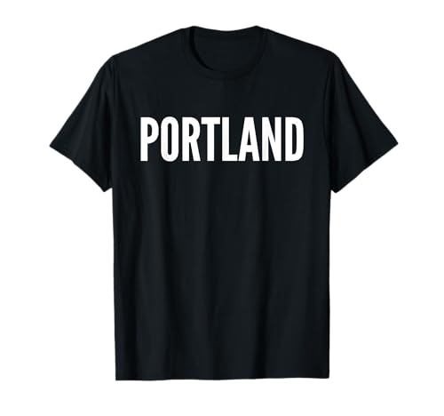 Portland Oregon - Portland Basketball Football T-Shirt