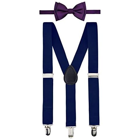 Retreez Boy's Suspender Bow Tie Set Cover