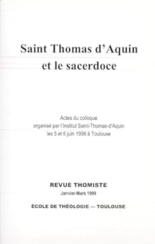 Paperback Revue Thomiste - 1/1999 [French] Book