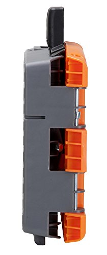 Cosco 1 banquinho dobrável moldado por passo, 1 Step, Black, Orange, and Gray