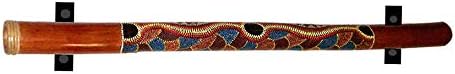 KR Ideas Standard Horizontal Didgeridoo Wall Mount (Made in the USA) (Black)