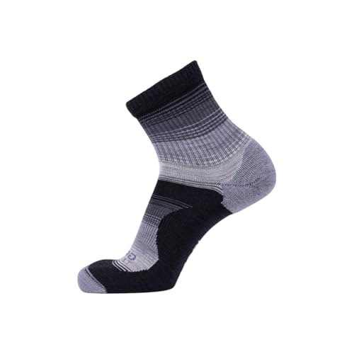 Image of GRIP6 Wool Micro-Crew Socks: Lightweight Wool Socks for Hiking, All Day Comfort - Wicking Crew Socks for Men and Women