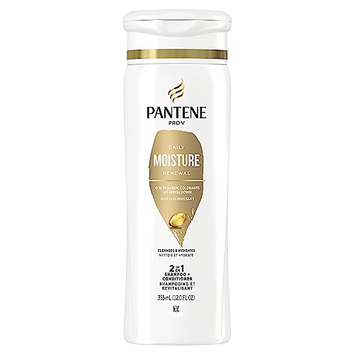 Pantene Pro-V Daily Moisture Renewal 2 In 1 Shampoo + Conditioner, 12 Oz #TOP1
