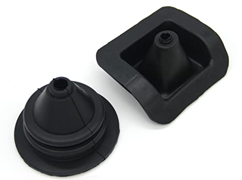 Legion Part Store Rubber Gear Shift Boots for Classic FJ40 Land Cruiser (2-piece) Accessories Stick Dust Covers Cone Style