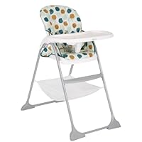 Graco SnackEase quick one-hand folding highchair, lightweight at only 6.3kg and comes with 3 recline positions for babies comfort, Organza fashion