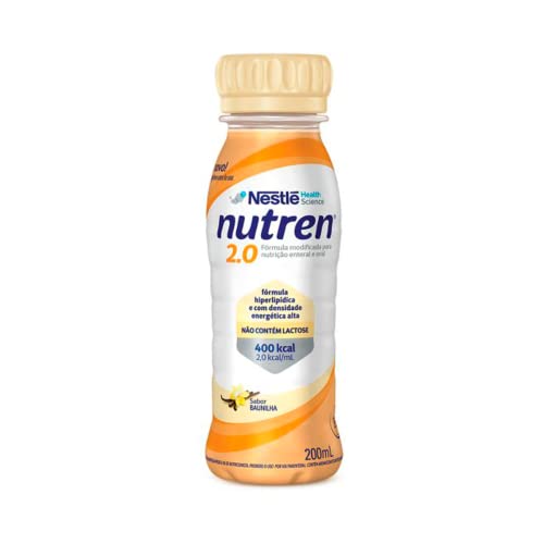 Nutren 2.0 200ml - Sabor Baunilha - Kit com 6 - Nestlé