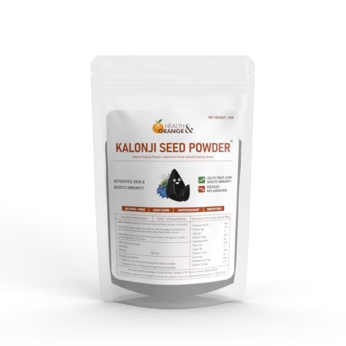 Image of H&O Defatted Kalonji Powder - 1 KG - Low Fat Nigella Seeds Powder - Rich in Fiber & Antioxidants