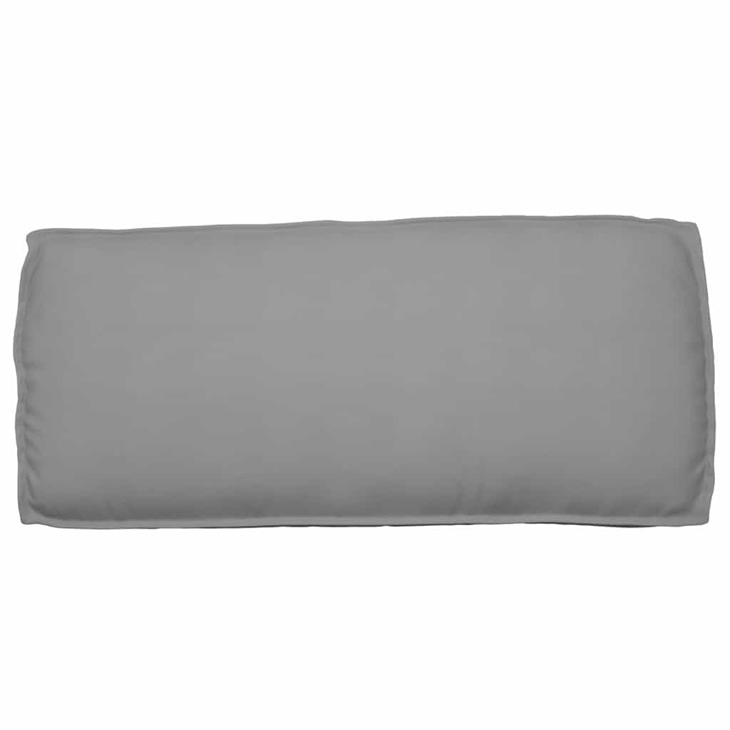 vidaXL Coussin Gris 120 x 50 x 12 cm Tissu Oxford, Coussin Rectangulaire pour Salon, Design Moderne, Résistant à l'eau, Durable, Confortable, Facile à Entretenir