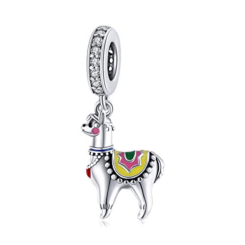 Perle animale pour bracelets à offrir : charm oiseau et mouton en argent