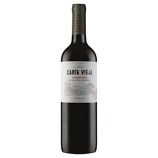 Carta Vieja Vinho Tinto Carmenere 750Ml Carmenère