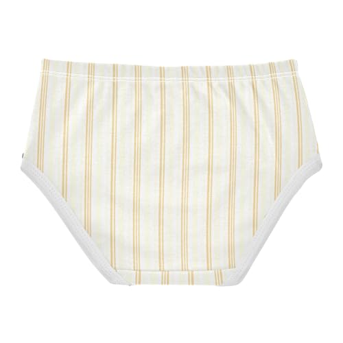 Yellow White Stripe Toddler Girls's Underwear 2T 23009102