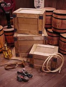 Amazon｜輸出用木箱 -Aタイプ-茶 LLサイズ アメリカ雑貨