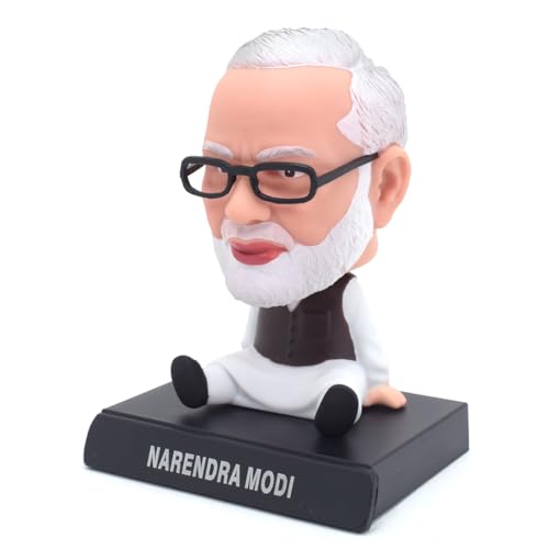 Image of Super Hero Action Figure Limited Edition Bobblehead with Mobile Holder for Car Dashboard, Office Desk & Study Table (Pack of 1) (Narendre)