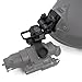 Chestnut-YX NVG Mount Night Vision Goggles PVS 14 J Arm Metal Helmet Mount Rhino Mount L4G24 NVG Full Metal Aluminum Helmet Mount Compatible with All Models of PVS14