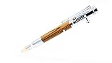  Geschenk für Jäger - Mauser K98k Originalschaft Repetierkugelschreiber - chrom - Gravur auf Stift möglich