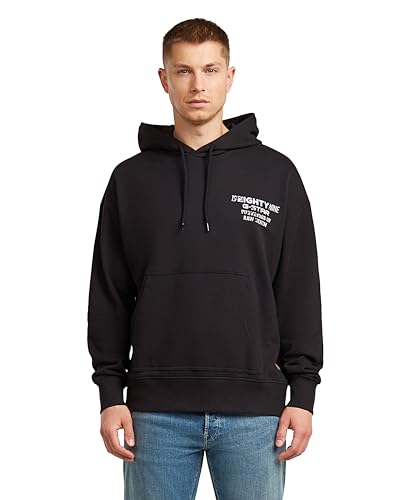 [G-STAR �W�[�X�^�[] �t�[�f�B�[ �p�[�J�[ �X�E�F�b�g �����Y ���[�Y�t�B�b�g ������� �u���b�N Back gr loose hdd sw D29603-D257-6484-M