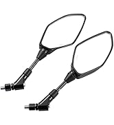 Amazon | KEMIMOTO バイク ミラー 汎用 左右セット 8MM 10MM 逆/正ネジ