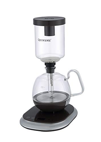 [Factory Store] QUEEN SENSE Patented Siphon/Syphon Coffee Maker Electric Vacuum Coffee Pot CM0601