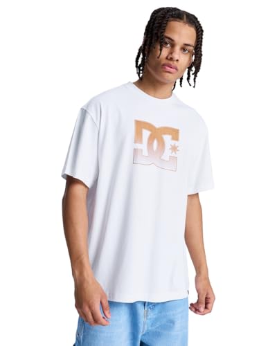 DC Shoes DC Star Oxidized - Camiseta de Manga Corta - Hombre - Blanco