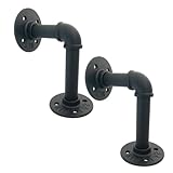 Support d'étagère à bride - fabriqué en fer solide et de bonne qualité, support pour planches de bois