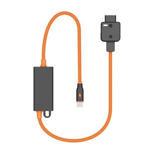 Cable de carga rápida DT-PD 20 V-Mount con conector D-Tap a USB tipo C
