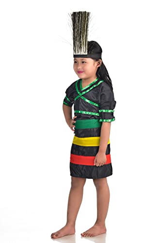 Image of BookMyCostume Indian Eastern State Folk Costume - Female 2-3 years