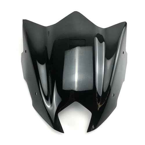 Motorrad-Sport-Windschutzscheibe Für Yamaha FZ8 FZ 8 (2010–2017), Frontscheiben-Schutz, Zubehör Windschild Windabweiser Windschutz(SCHWARZ)